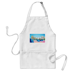 ZUID-BEACH, MIAMI, FLORIDA Apron Standaard Schort