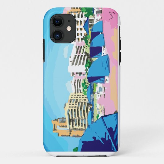 ZUID-BEACH, MIAMI, FLORIDA Case-Mate iPhone CASE (Achterkant)