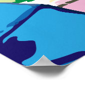 ZUID-BEACH, MIAMI, FLORIDA POSTER (Hoek)