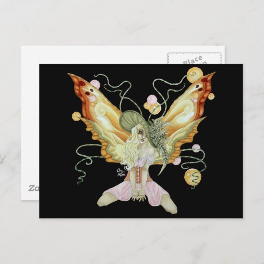 Zuid-Bellepunk: Gewoon Peachy Briefkaart (Voorkant / Achterkant)