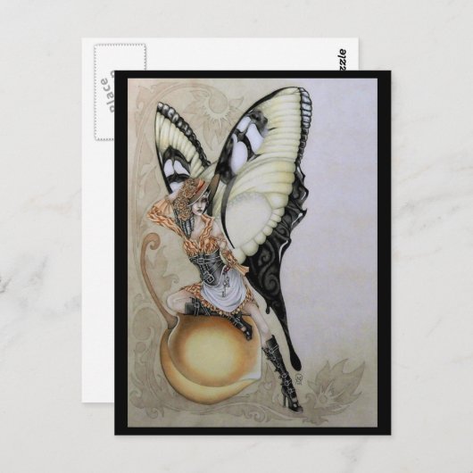 Zuid-Bellepunk Swallowtail Briefkaart (Voorkant / Achterkant)