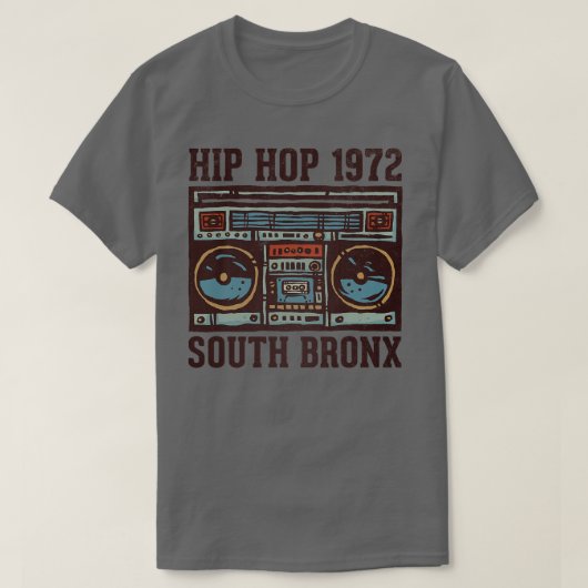 Zuid-Bronx 1972 T-shirt (Design voorkant)