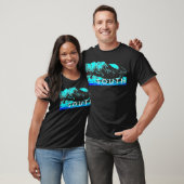 Zuid-Butte "South" Black Blue T T-shirt (Unisex)
