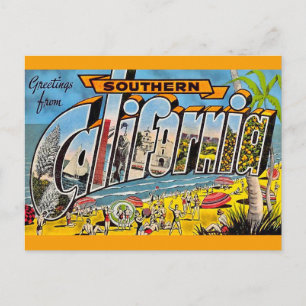 Zuid-Californië ansichtkaart Briefkaart