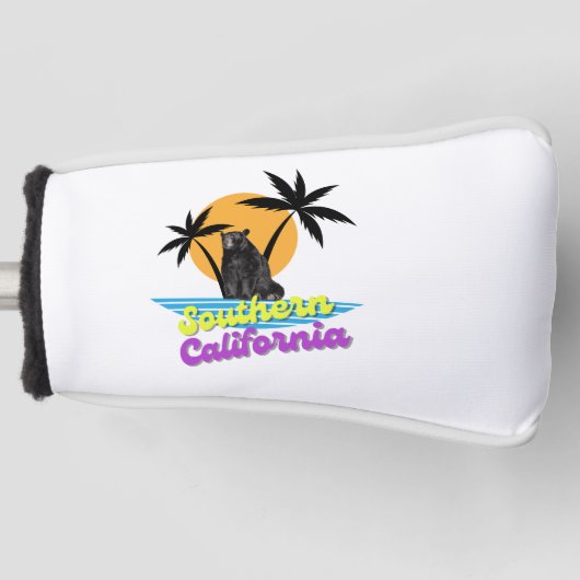 Zuid-Californië Beer Golfheadcover (Voorkant)
