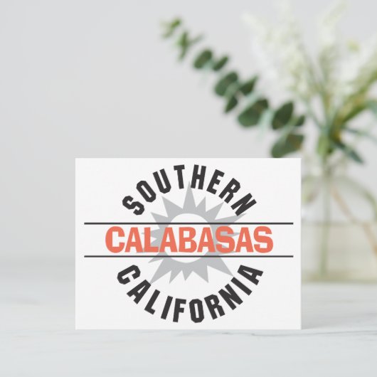 Zuid-Californië - Calabasas Briefkaart (Staand voorkant)