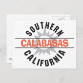 Zuid-Californië - Calabasas Briefkaart (Voorkant / Achterkant)