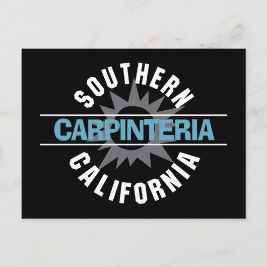 Zuid-Californië - Carpinteria Briefkaart (Voorkant)