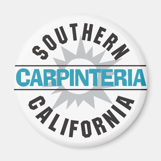 Zuid-Californië - Carpinteria Magneet (Voorkant)