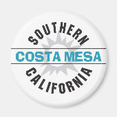 Zuid-Californië - Costa Mesa Magneet (Voorkant)