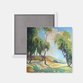 Zuid-Californië door Bruce Tunis Magneet (Voorkant / Achterkant)