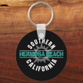 Zuid-Californië - Hermosa-strand Sleutelhanger (Voorkant)