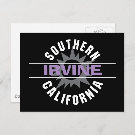Zuid-Californië - Irvine Briefkaart (Voorkant / Achterkant)