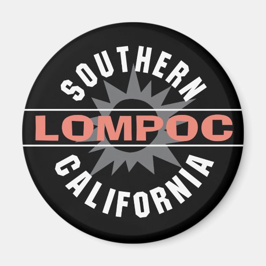 Zuid-Californië - Lompoc Magneet (Voorkant)