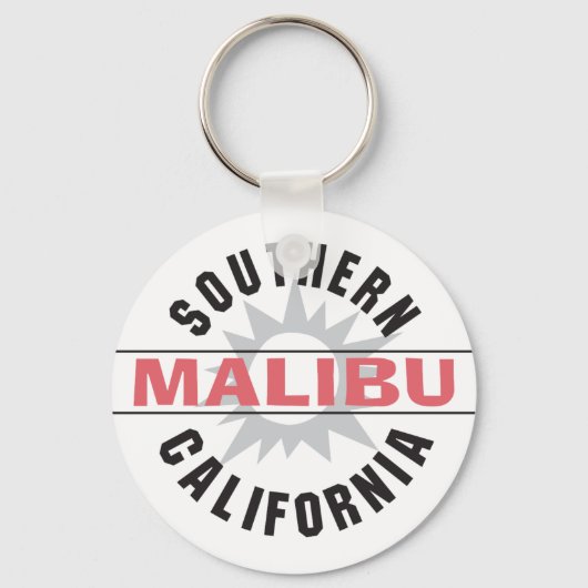 Zuid-Californië - Malibu Sleutelhanger (Voorkant)