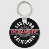Zuid-Californië - Oceanside Sleutelhanger (Voorkant)
