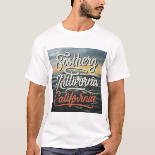 Zuid-Californië overstromingen T-shirt (Voorkant)