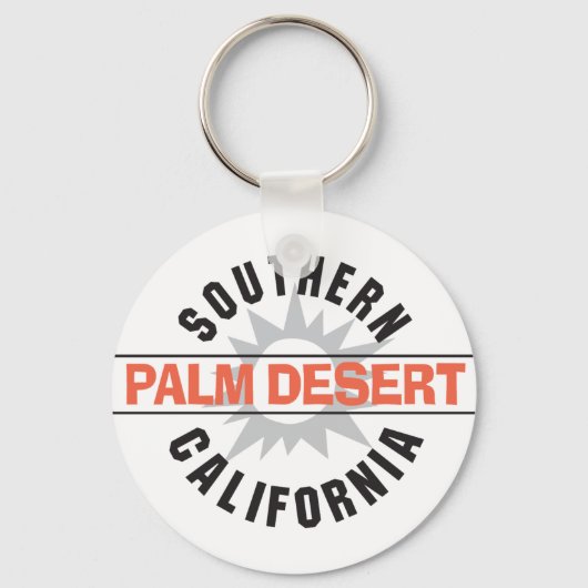 Zuid-Californië - Palm woestijn Sleutelhanger (Voorkant)