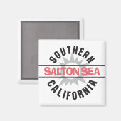Zuid-Californië - Salton Zee Magneet (Voorkant / Achterkant)