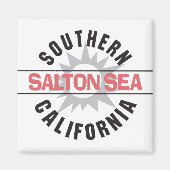 Zuid-Californië - Salton Zee Magneet (Voorkant)