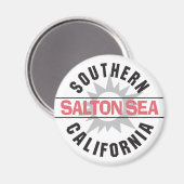 Zuid-Californië - Salton Zee Magneet (Voorkant / Achterkant)