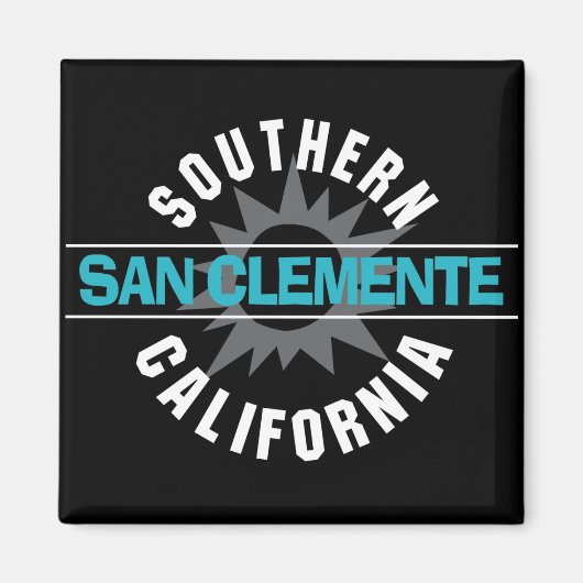 Zuid-Californië - San Clemente Magneet (Voorkant)