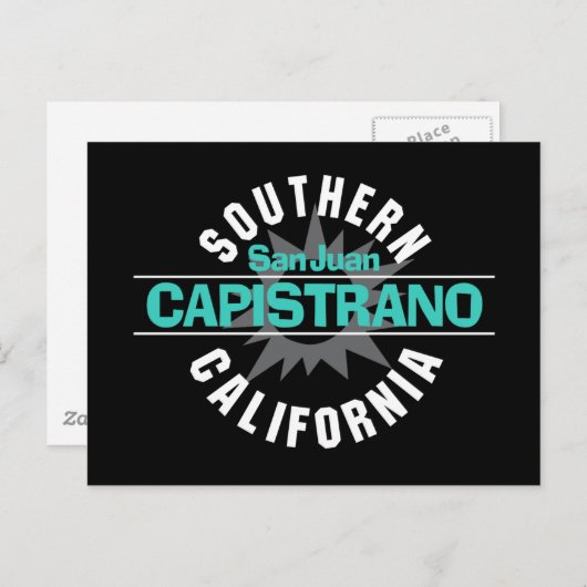 Zuid-Californië - San Juan Capistrano Briefkaart (Voorkant / Achterkant)