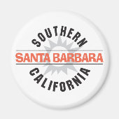 Zuid-Californië - Santa Barbara Magneet (Voorkant)