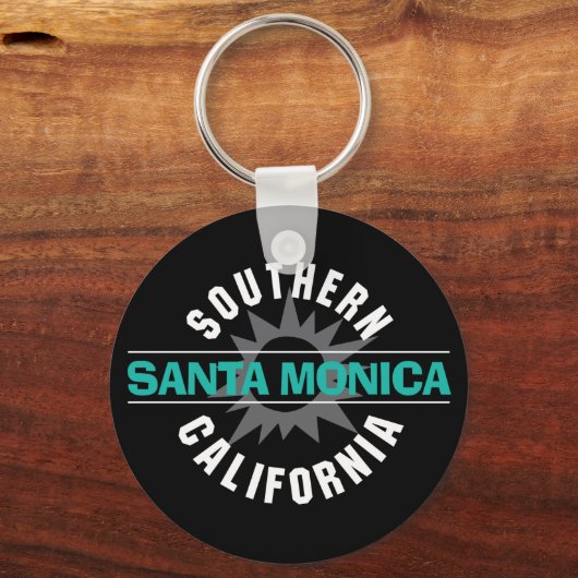 Zuid-Californië - Santa Monica Sleutelhanger (Voorkant)