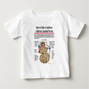 Zuid-Californië Seasonal Person Shirt