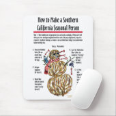 Zuid-Californië Seizoensonenziekte Mousepad Muismat (Met muis)