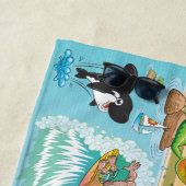 Zuid-Californië Strand Paradijs Deken Strandlaken (In situ)