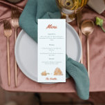 Zuid-Californië thema bruiloft waterverf menu<br><div class="desc">Geniet van uw gasten met een voorproefje van de charme en schoonheid van Zuid-Californië met behulp van onze Southern California Theme Wedding Waterverf Menu's. Deze prachtige menu's tonen niet alleen een artistiek waterverf ontwerp, maar vangen ook de essentie van de levendige cultuur van de regio, iconische landschappen en natuurlijke landschappen....</div>