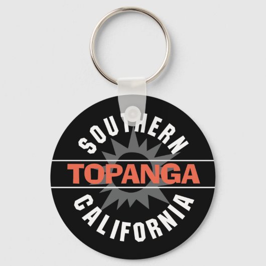 Zuid-Californië - Topanga Sleutelhanger (Voorkant)