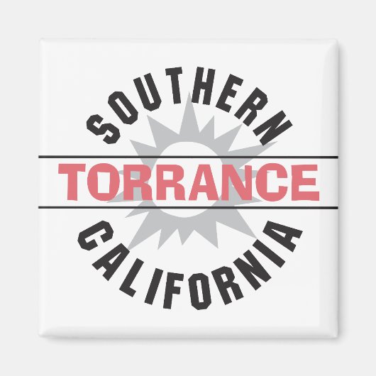 Zuid-Californië - Torrance Magneet (Voorkant)