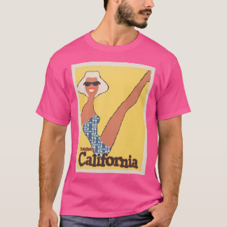 Zuid-Californië - Vintage Travel Print - Los Angel T-shirt