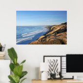 Zuid-Californische kustfoto Poster (Thuiskantoor)