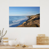 Zuid-Californische kustfoto Poster (Keuken)