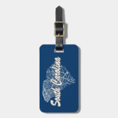 Zuid-Carolina Bagagelabel (Voorkant verticaal)