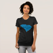 Zuid-Carolina Blue draaien! Democratische Pride! T-shirt (Voorkant volledig)