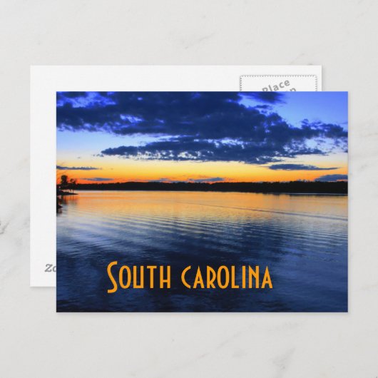 zuid-carolina briefkaart (Voorkant / Achterkant)