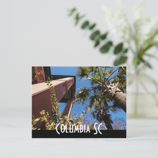 zuid-carolina briefkaart (Staand voorkant)