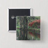 Zuid-Carolina, Charleston Vierkante Button 5,1 Cm (Voorkant /achterkant)
