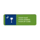 ZUID CAROLINA ETIKET (Voorkant)