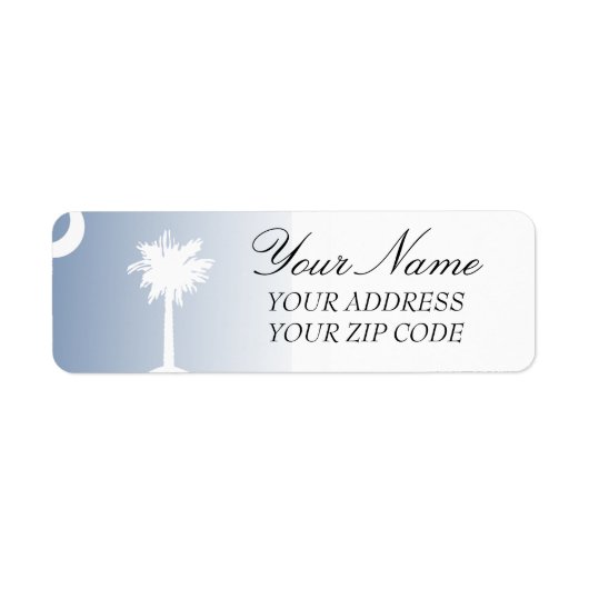 ZUID CAROLINA ETIKET (Voorkant)