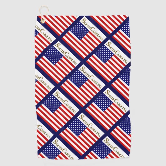 ZUID CAROLINA GOLFHANDDOEK (Voorkant)