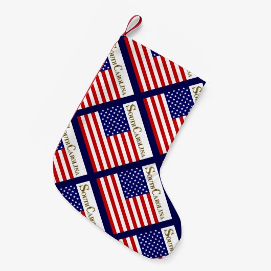 ZUID CAROLINA KLEINE KERSTSOK (Voorkant (Hangend))