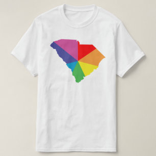 zuid - carolina kleurbreuk t-shirt