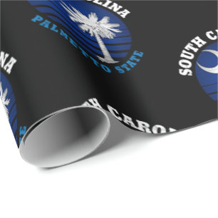 ZUID-CAROLINA PALMETTO STAATSVLAG CADEAUPAPIER