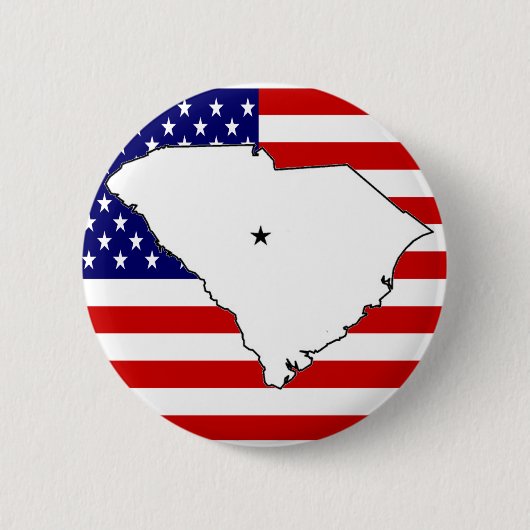 ZUID CAROLINA RONDE BUTTON 5,7 CM (Voorkant)